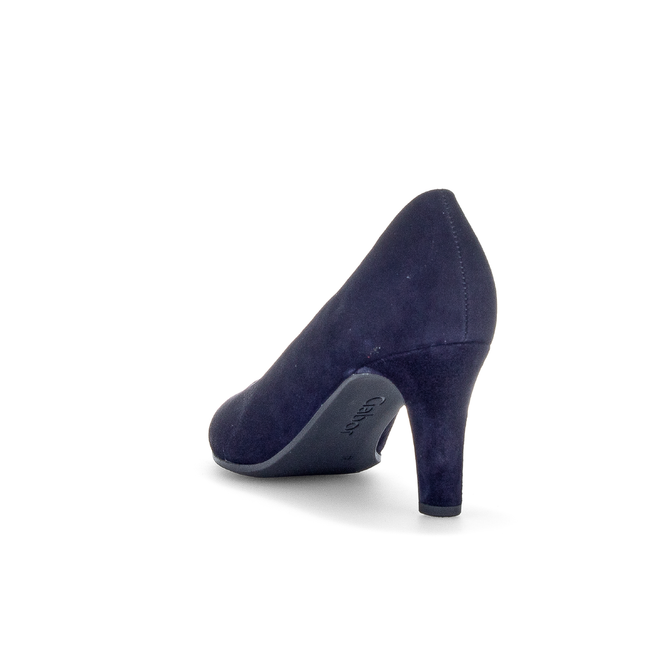 Gabor 01.410.16 Edina Navy Suede Heel