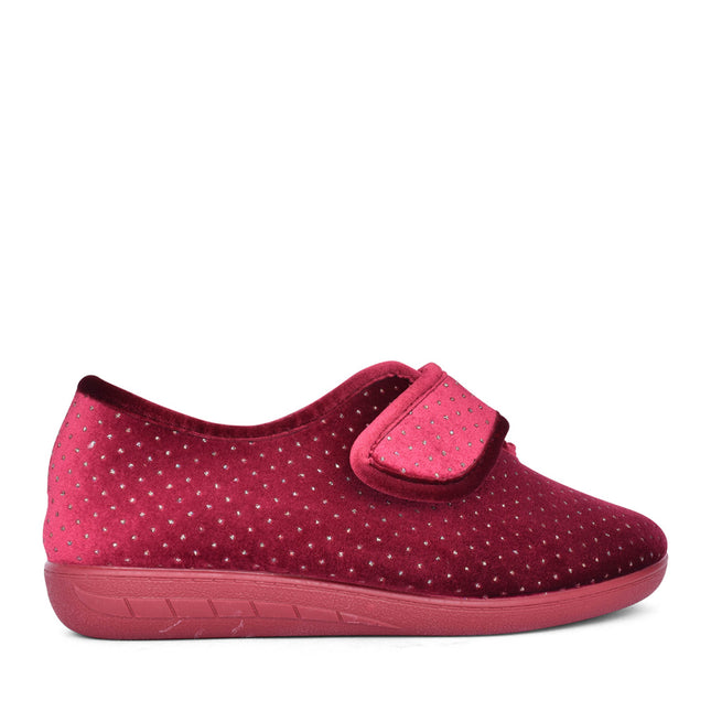 Lotus Janet Bordo Ladies Slippers