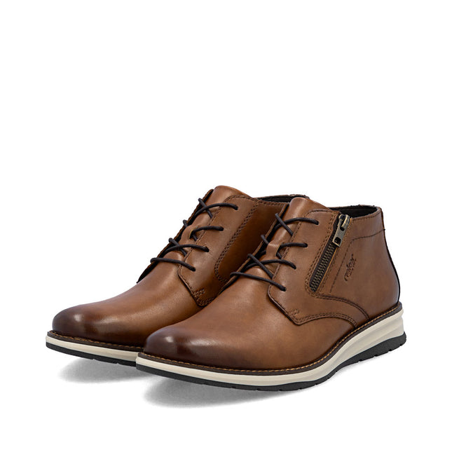 Rieker 14705-24 Tan Mens Ankle Boot