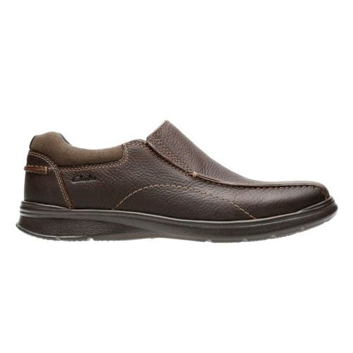 Clarks Cotrell Step Brown Oily - Wide Width - Lightweight & Long-lasting