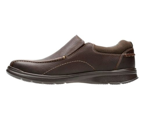 Clarks Cotrell Step Brown Oily - Wide Width - Lightweight & Long-lasting