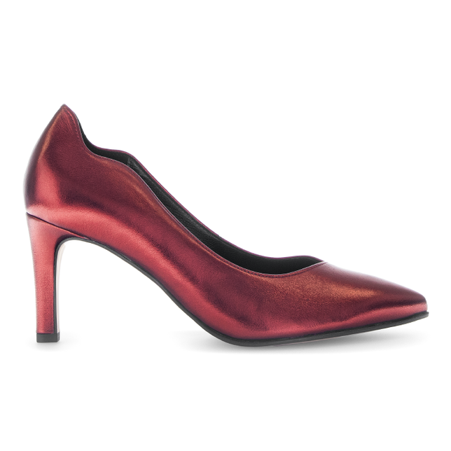 Gabor 71.381.65 Degree Cherry Red Leather Heel