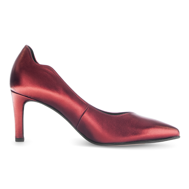 Gabor 71.381.65 Degree Cherry Red Leather Heel