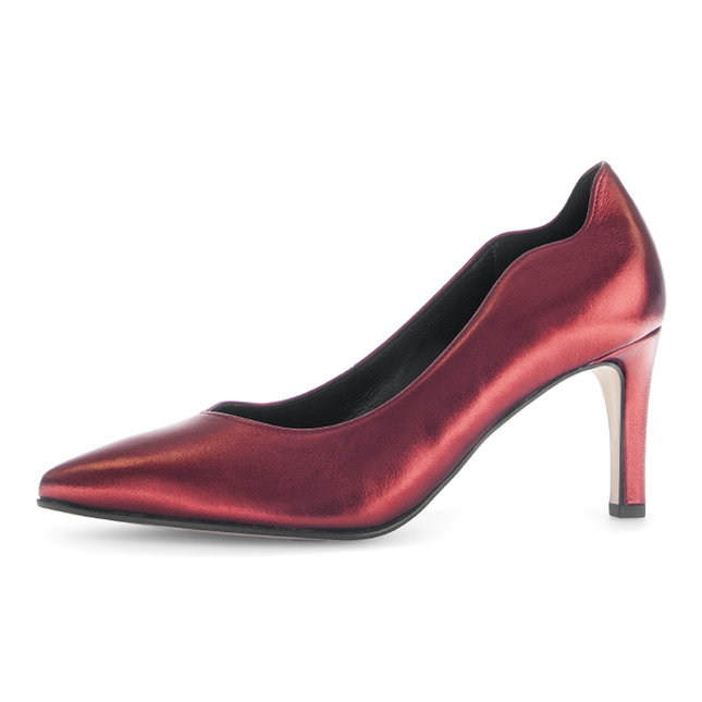 Gabor 71.381.65 Degree Cherry Red Leather Heel
