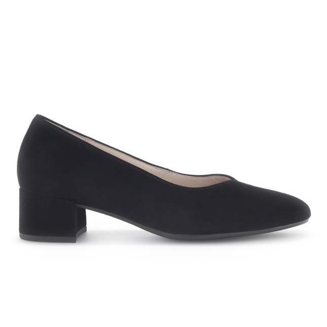 Gabor 71.431.17 Dixie Black Suede Heel