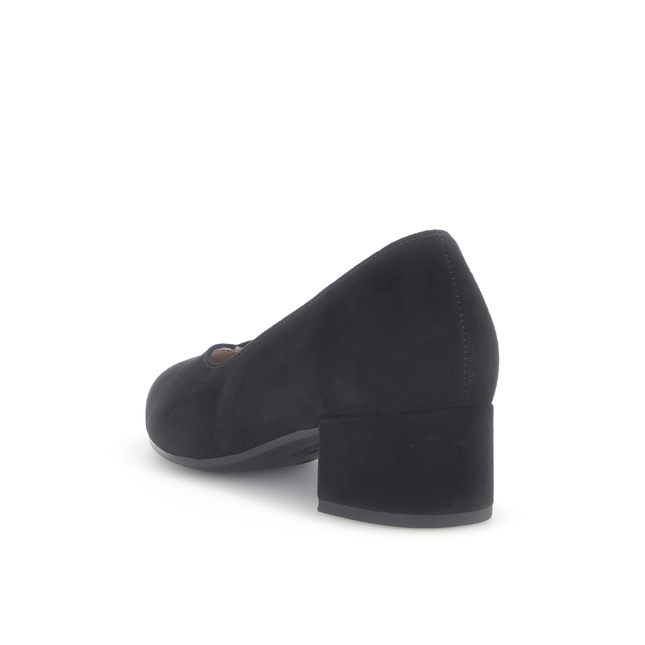 Gabor 71.431.17 Dixie Black Suede Heel