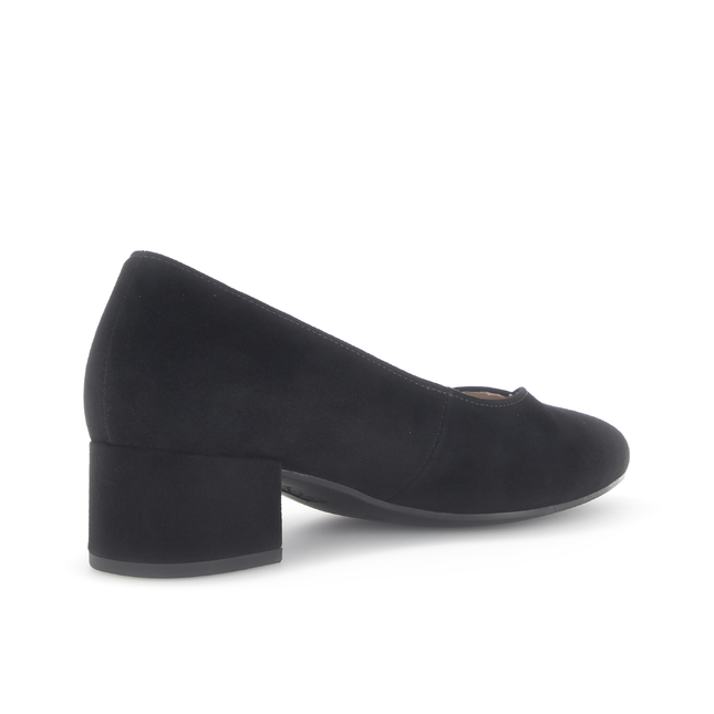 Gabor 71.431.17 Dixie Black Suede Heel