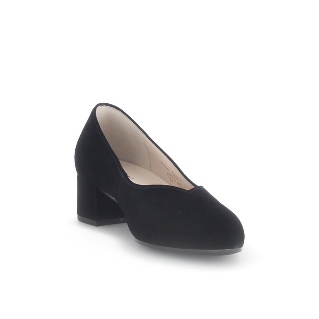 Gabor 71.431.17 Dixie Black Suede Heel