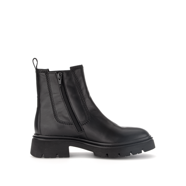 Gabor 71.850.27 Marissa Black Leather Ankle Boot