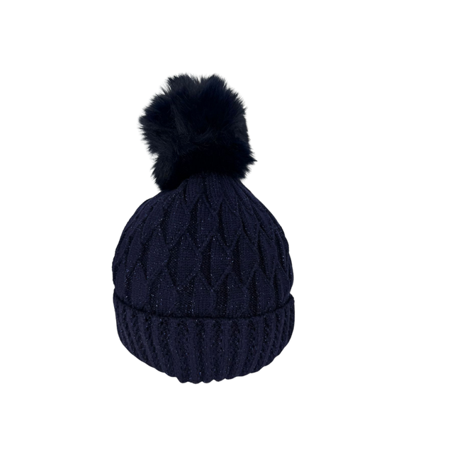 Concept Pom Pom Hat Multi Colours