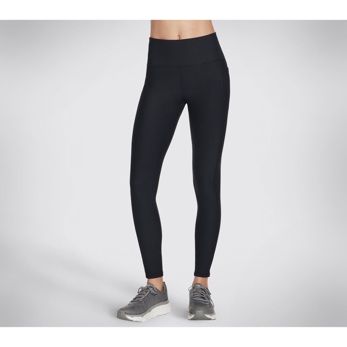Skechers GoFlex Rib FL HW Leggings Black – Central Shoes