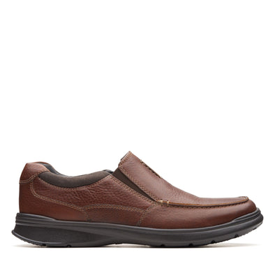 Clarks Cotrell Free Tobacco Leather - Wide Width