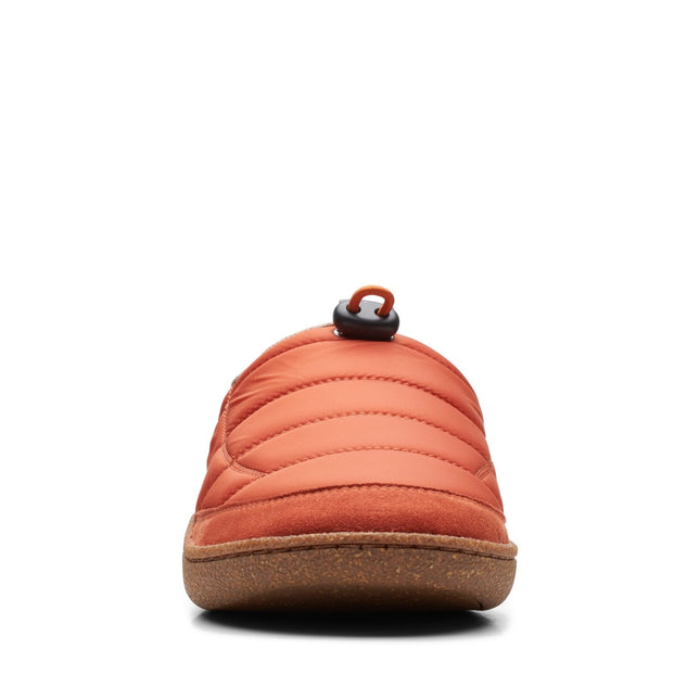 Clarks Pilton Mule Rust