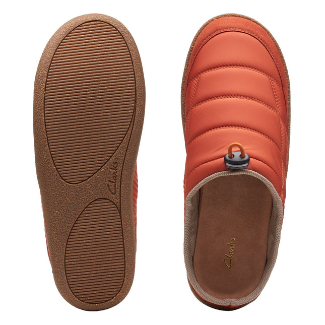 Clarks Pilton Mule Rust