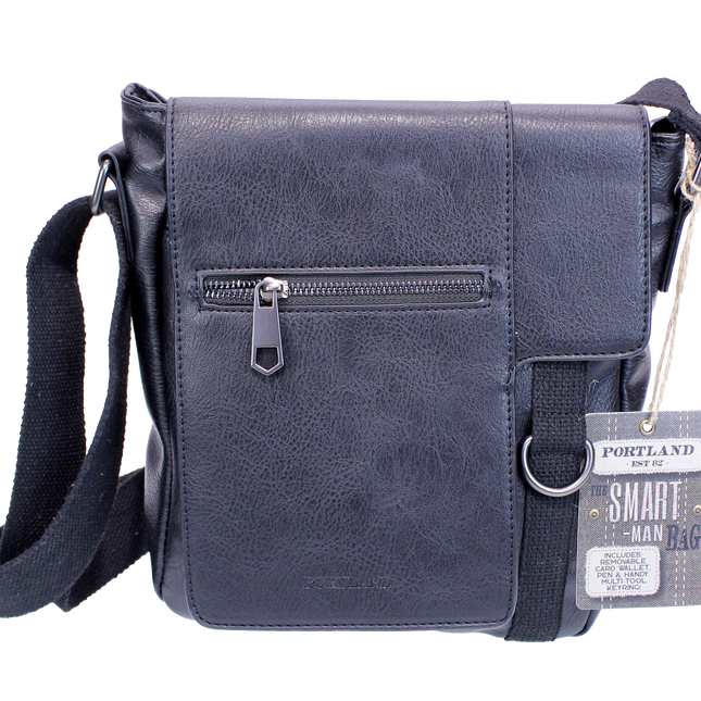 Brandwell 56P404 Black Smart Men's Bag