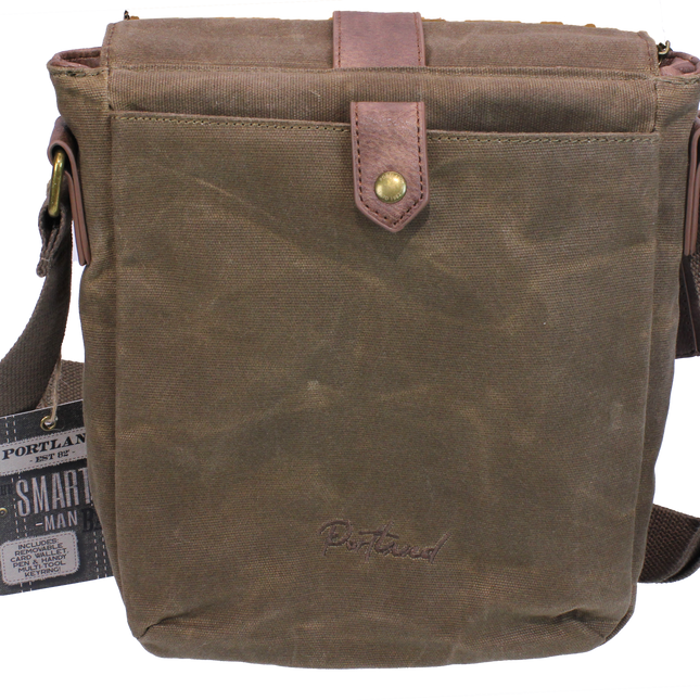 Brandwell 56P404 Khaki Smart Men's Bag