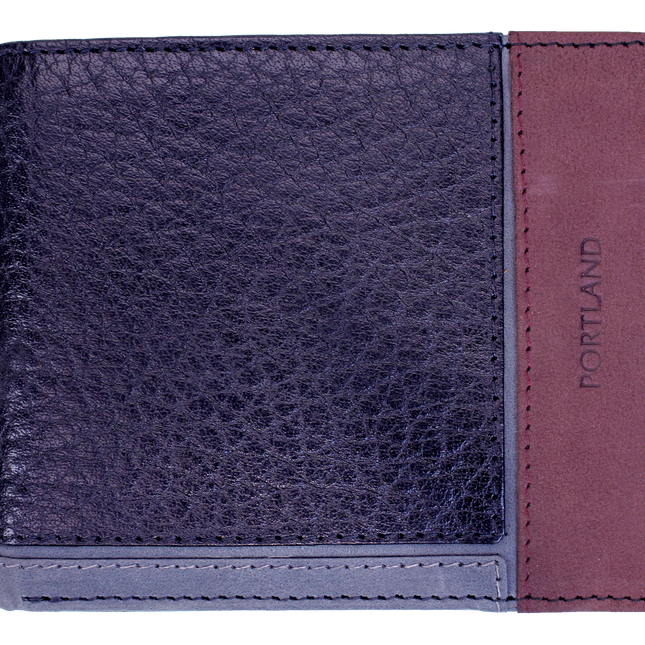 Brandwell 56P407 - Black Leather Billfold Wallet