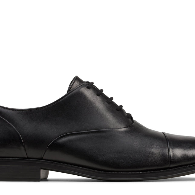 Clarks Gilman Cap Black