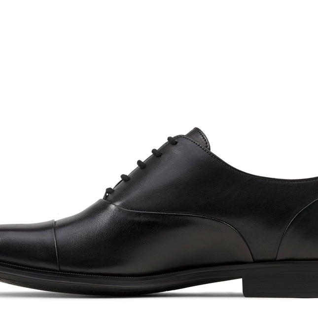 Clarks Gilman Cap Black