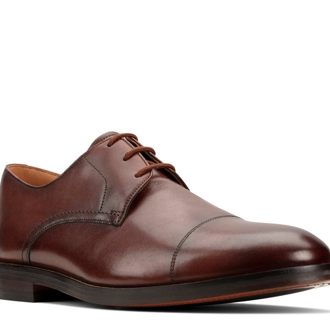 Clarks Oliver Cap British Tan Leather