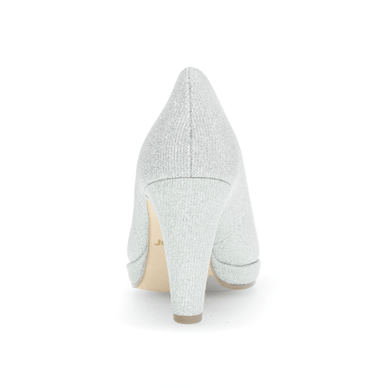 Gabor 01.270.60 Splendid Silver Glitter Platform Heel