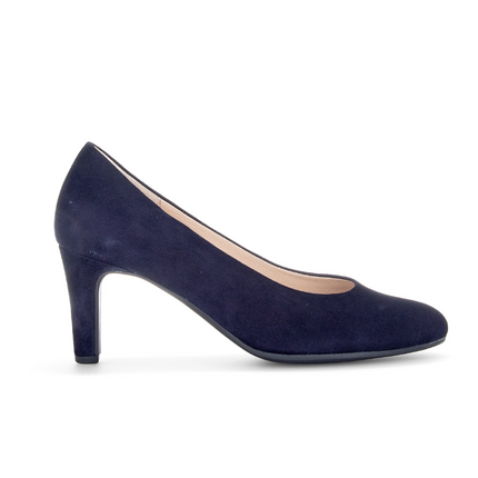Gabor 01.410.16 Edina Navy Suede Heel