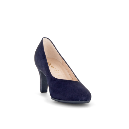 Gabor 01.410.16 Edina Navy Suede Heel