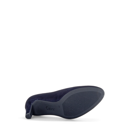 Gabor 01.410.16 Edina Navy Suede Heel