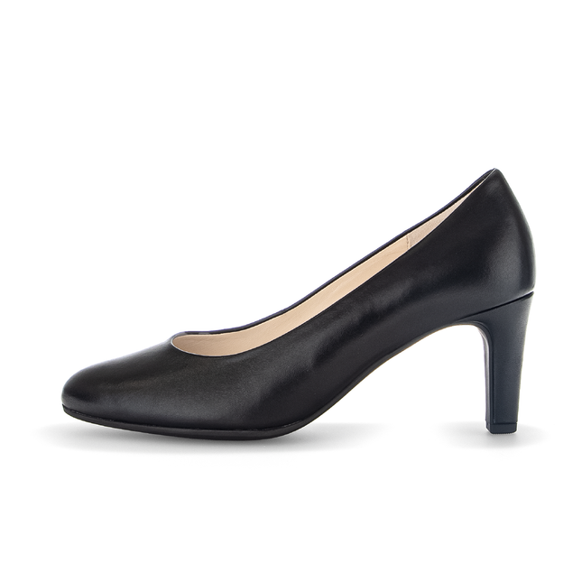 Gabor 01.410.27 Edina Black Leather Heel