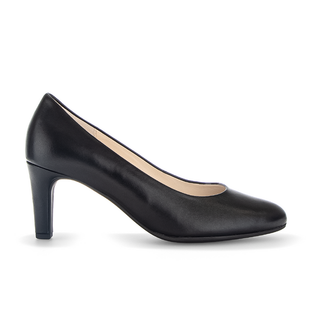 Gabor 01.410.27 Edina Black Leather Heel