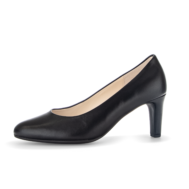 Gabor 01.410.27 Edina Black Leather Heel