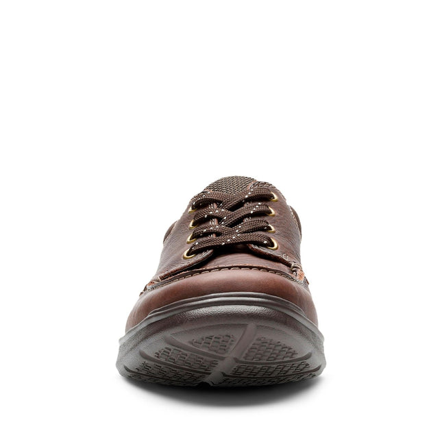 Clarks Cotrell Edge Brown Oily - Wide Width