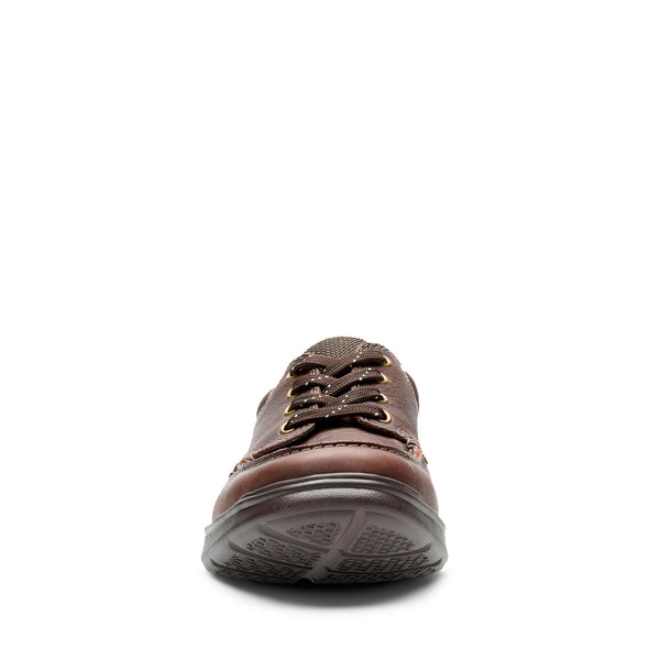Clarks Cotrell Edge Brown Oily - Wide Width
