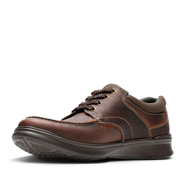 Clarks Cotrell Edge Brown Oily - Wide Width