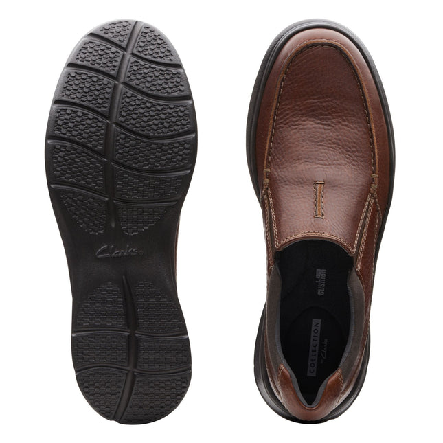 Clarks Cotrell Free Tobacco Leather - Standard Width