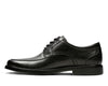 Clarks Un Aldric Park Black Leather - Wide Width