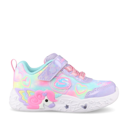 Skechers Unicorn Charmer - Lil Lights 303064N LVMT Girls Toddlers Trainers