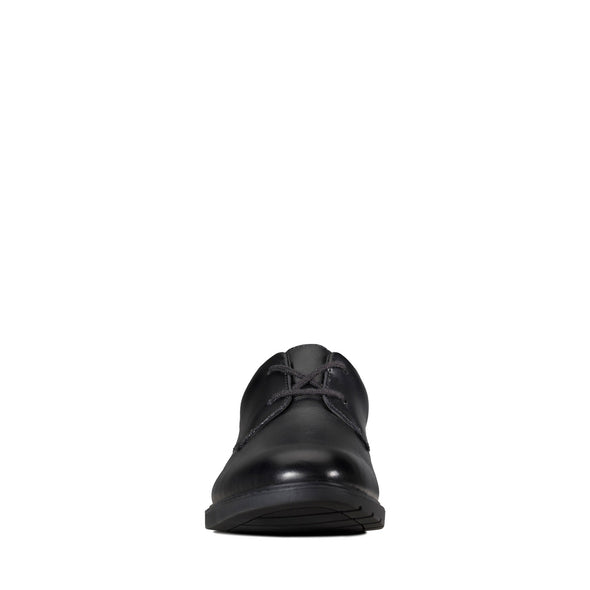 Clarks Scala Loop Youth  Black Leather - Wide Width