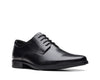 Clarks Howard Walk Black Leather - Wide Width