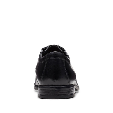 Clarks Howard Walk Black Leather - Wide Width