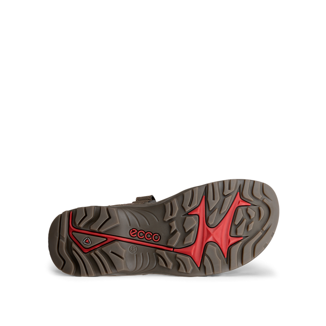 ECCO Offroad Receptor Mens Rugged Sandal Dark Clay 69564