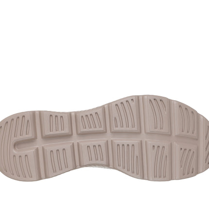 Skechers 117629 — SKECHERS SLIP-INS: BOBS SPORT ARC WAVES Slip-Ins Engineered Knit Bungee Glide-Step NAT Beige