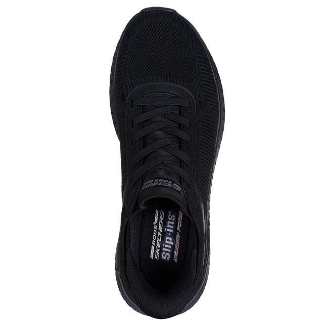 Skechers 118312 - Bob Squad Chaos - Solid Step - Black Slip-ins