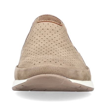 Rieker 11955-64 Beige Mens Loafers