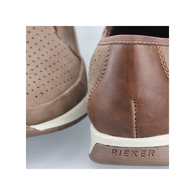 Rieker 11955-64 Beige Mens Loafers