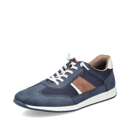 Rieker 11960-14 Blue Mens Casual Trainers