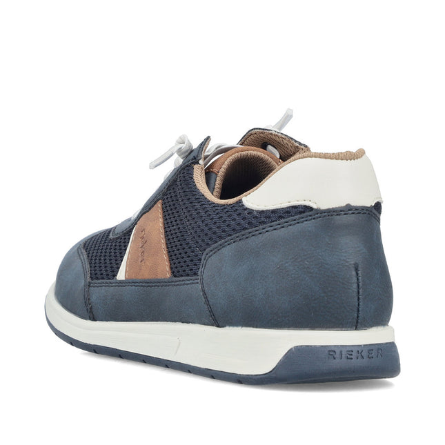 Rieker 11960-14 Blue Mens Casual Trainers