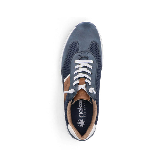 Rieker 11960-14 Blue Mens Casual Trainers