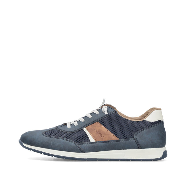 Rieker 11960-14 Blue Mens Casual Trainers