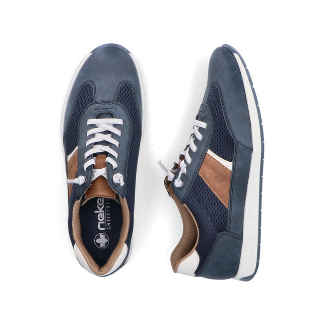 Rieker 11960-14 Blue Mens Casual Trainers